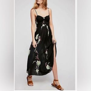 Free People Beau Smocked Maxi